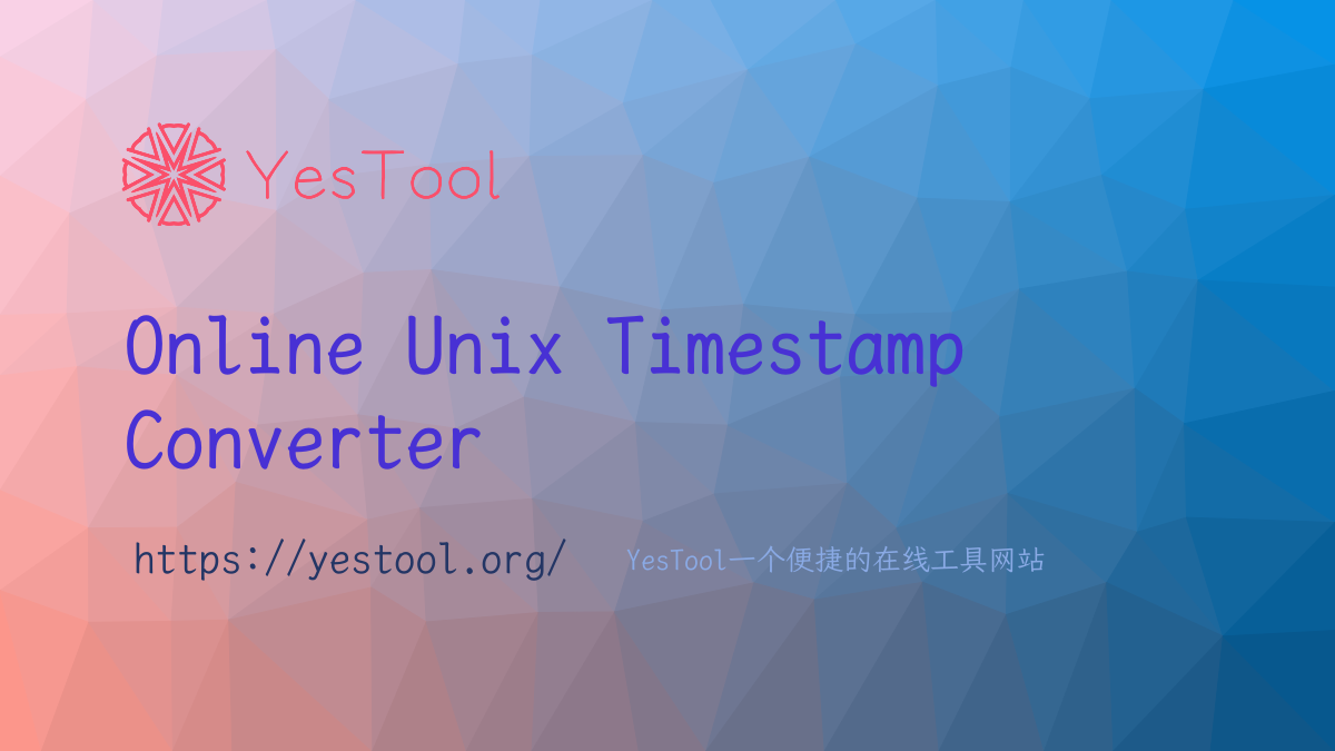  Unix Timestamp Converter Online Converter Current Time Yes Tool